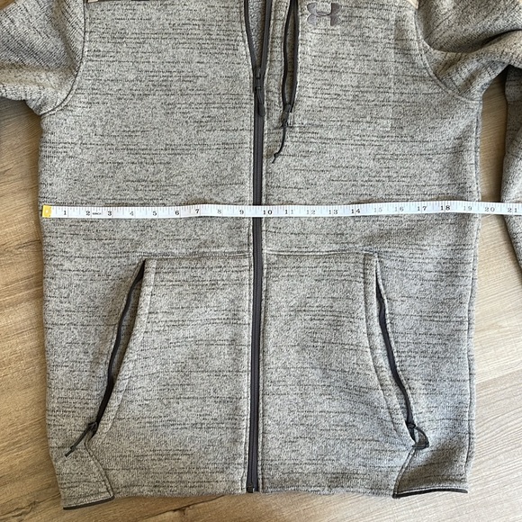 Under Armour UA Specialist 2.0 Barren Camo Gray Zip Up Jacket - Picture 7 of 8